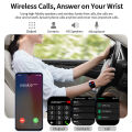 SIMSONLAB New Smart Watch Bluetooth Call Fitness Tracker Heart Rate Sleep Record Outdoor Sport Watch for Android/IOS Men Women.