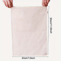 1pc, Reusable Cheese Cloth Bag for Straining, Nut Milk, Cold Brew, Tea, Yogurt, and Coffee - Easy to Clean and Dishwasher Safe. 