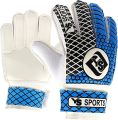 Kids Goalkeeper Gloves Soccer Goalie Football Glove Super Grip Double Wrap Wristband Training Gloves For Boys kids Children. 