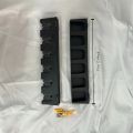 Easy-Install Black ABS Fishing Rod Holder - Wall Mounted fishing tools rod holder fishing accessories fishing equipment.
