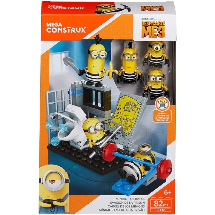 Mega Construx minion Despicable Me minions jail break