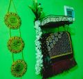 Space saver Metal Wall Stand Includes 3 Jaymamaz Hangers 12″ Black. 