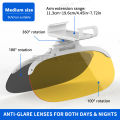 BLALION Car Sun Visor Anti Glare Sun Visor Extender Anti-Dazzle UV Blocking Sunshade HD Night Vision Driving Goggle Sun Shade.