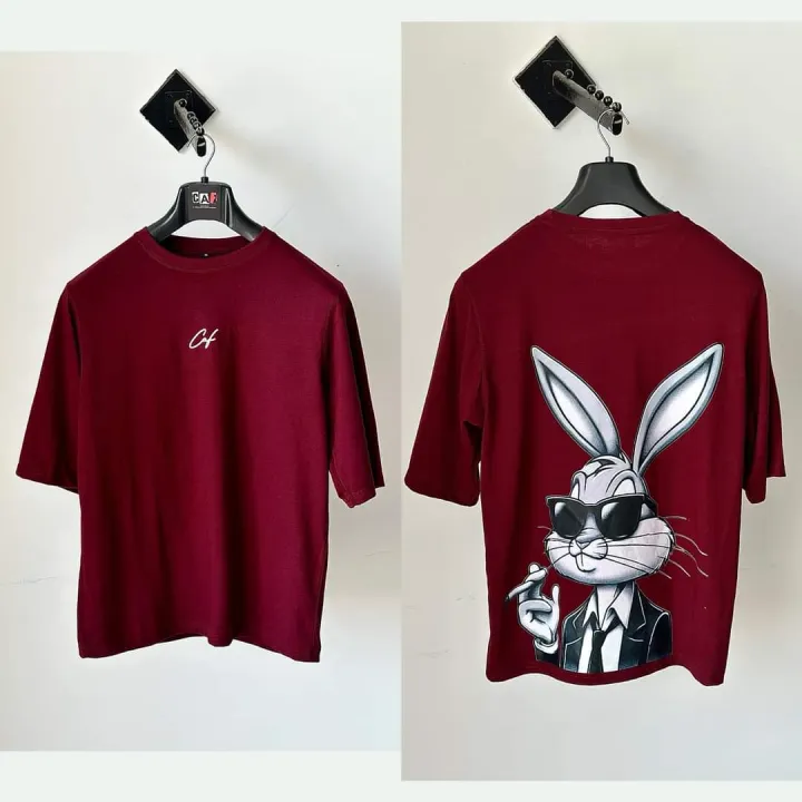 New%20Summer%20Collection%20T-shirt%20For%20Men%20And%20women%20TRENDY%20RABBIT%20PRINT%20Handwashable%20And%20Stretchable%20Fabric%20Soft%20Cotton%20Material%20-%20Image%202