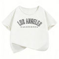 Fashion Los Angeles Top Design T Shirts Y2k Kids Children's T-shirt Boys Girls Summer Spring Casual Top Tee Short Sleeve. 