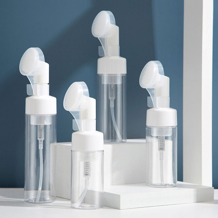 100/150/200ml Empty Froth Foaming Pump Bottle With Silicone Brush Head ...