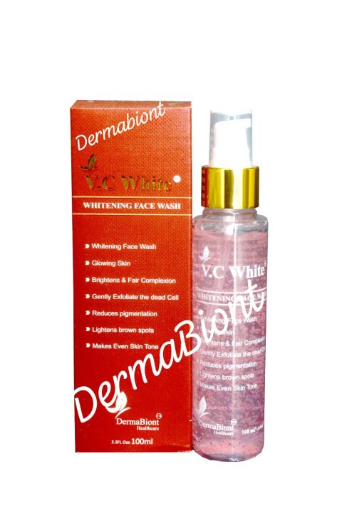 v.c white face wash