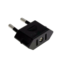 US To EU American Travel Adapter 2 pin 4.0mm European EU To US plug Power adapter Converter Electrical Socket Outlet.
