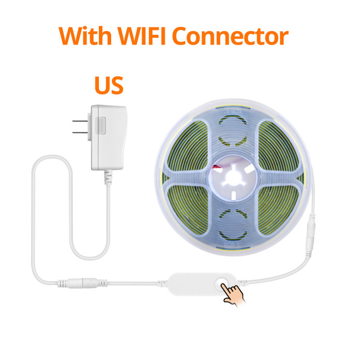 Tuya%20Wifi%2012V%20COB%20LED%20Strip%20Light%20High%20Indensity%20Flexible%20RA90%20Tape%20320LEDs/m%20Backlight%20Room%20Decor%20Work%20With%20Alexa%20%20Home%20-%20Image%208
