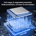 120W Multi Ports USB Charger Type C Mobile Phone Charger Adapter Fast Charging For iPhone Samsung Xiaomi EU/US Plug Wall Charger.