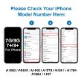 Home Button Replacement for iPhone SE 2022/2020, 7/8/7 Plus/8 Plus | Fingerprint Touch ID Flex Cable | Durable & Precise Fit | Restores Functionality | Includes Screwdrivers for Easy Installation. 