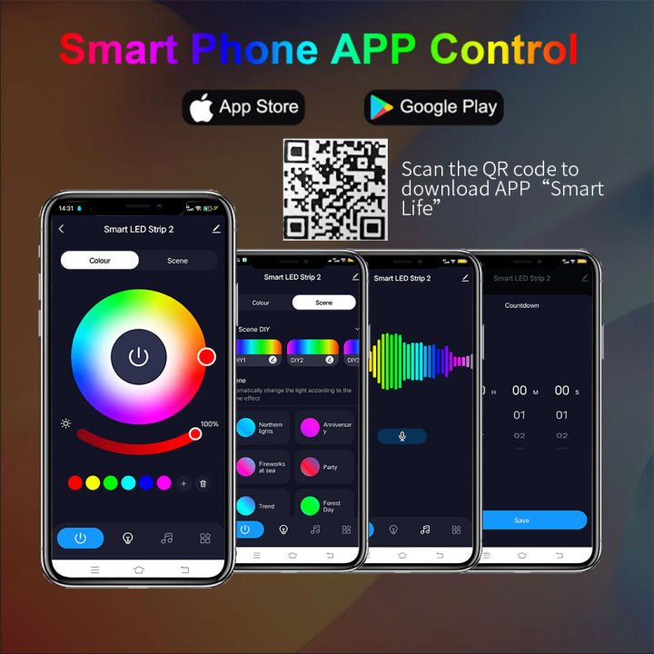 Tuya%20Bluetooth%20Smart%20Led%20Strip%20Lights%20RGB%202835%205V%20USB%20Smart%20Life%20App%20Control%20for%20Desktop%20Screen%20TV%20BackLight%20Flexible%20Diode%20Tape%20-%20Image%205
