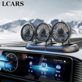 3-Head 5V USB Car Fan with 3 Adjustable Speeds Cooling Auto Cooler Air Ventilation System with Wind Regulation Car Accessories. 