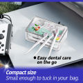 Exploded Bead Brushes Head Adult Cleaning Mini Toothbrushes Head Portable Travel Disposable Toothbrush with Toothpaste Toothpick.