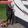 Outdoor Cable Tidy Reel 25M Storage Reel Wire Extension Tidy Frame Roll Up Stand For Caravan Yacht RV Cable Storage.
