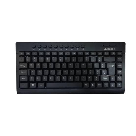 A4Tech KR-86 ComfortKey Ergonomic Wired Keyboard with Silent Key Design