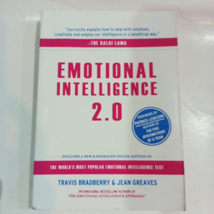 EMOTIONAL INTELLIGENCE 2.0 BY TRAVIS BRADBERRY & JEAN GREAVES | Daraz.pk