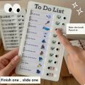 Kids To Do List Chore Chart, Slide Knob Checklist for Children's Daily Routine, Visual Schedule Board for Toddlers, Educational. 