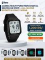 Lasika W-F157 Digital Sports Watch for Men & Boys - Waterproof Square Dial Rubber Strap LED Chronograph Wrist Watch. 