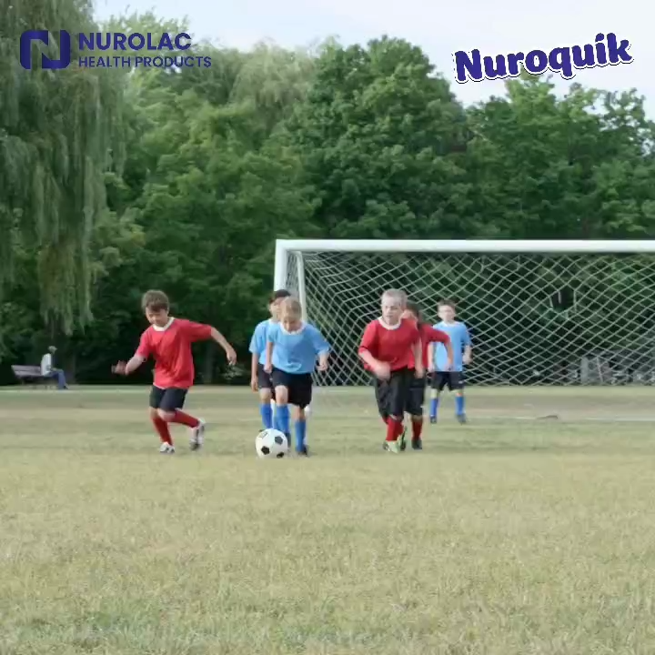 NUROQUIK STRAWBERRY FLAVOURED ENERGY DRINK MIX - IRON , VITAMIN C, B1,D .