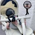 USB Handheld Folding Fan,Outdoor Baby Stroller Handheld Fan, Summer Mute Small Multifunctional Octopus Mini Fan.