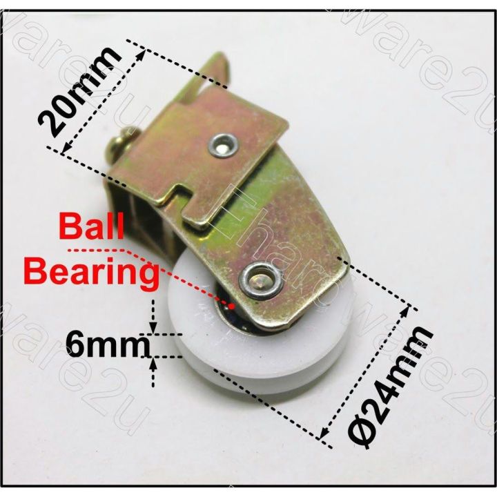 aluminum sliding window wheel