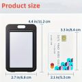 One Piece Ins Style Macaron Solid Color Bus Card Protector Student Meal Card Campus Card Access Card Holder Key.