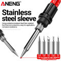 ANENG SL106 Electric Soldering Iron 110V/220V Adjustable Temperature Welding Solder US/EU Plug Professional Welding Tool. 