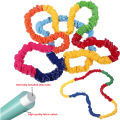 Kindergarten Outdoor Team Cooperation Sport Toys Training Equipment Elasticity Rope Loop Southeast Northwest Running Kids Game. 