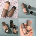 1 Pc Hairline Powder Hair Line Warda Beauty Shadow Eyebrow Stamp Powder Black&Brown Unisex Instantly Hair Makeup Tool. 