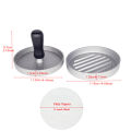 Burger Press Patty Maker Aluminium Hamburger Mold Non-Stick. 