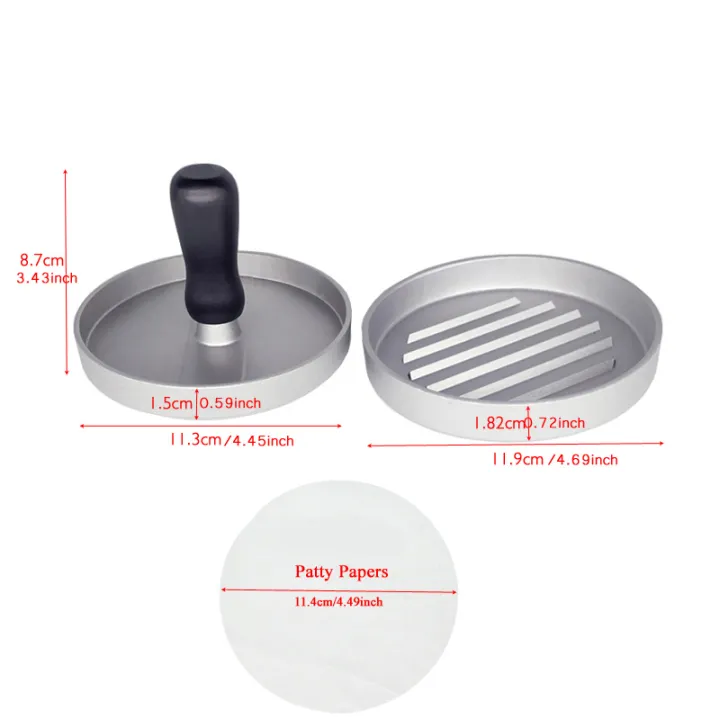 Burger%20Press%20Patty%20Maker%20Aluminium%20Hamburger%20Mold%20Non-Stick%20-%20Image%207