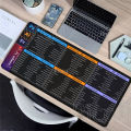 Shortcuts Mouse Pad Large Extended for Ps Ai Pr Final Software Big Office Keyboard Mousepad Gaming overlock HD Printing Desk Mat. 
