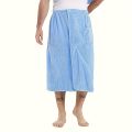 1 coral velvet men's bath towel-adjustable elastic bath towel-soft and skin-friendly, 31.5 * 55 inches, men's outdoor sauna skir. 
