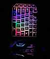 RGB one hand gaming keyboard rgb mouse And hub with free OTG gaming combo pack.