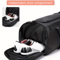 Large Capacity Carry on Travel Bag for Men Spacious Sports Gym Bag with Multiple Compartments Weekend Overnight Duffel Bag. 
