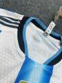 Argentina Jersey with Official 10 Number print Argentina home jersey with 10 number.