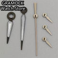GRAMOCK Watch Hands Accessories Hands Green Luminous Fit VK63 Quartz Movement Watch Accessories Watch Parts For Wristwatches. 