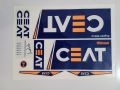 New 3D 2023 CEAT Blue Edition Cricket Bat Sticker For Professional Players. 