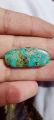 🔷 Natural Turquoise (فیروزہ) Stone – (00134) | Long Oval Shape 🔷. 