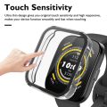 Glass Case for Amazfit Bip 5 6 Hard PC All-around Bumper Protective Cover Screen Protector for Amazfit Bip5 Accessories. 
