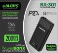 Bismilla Collection Bluk’s Bx-301 Powerbank 20,000Mah With Led Display & Fast Charging with one year Official Company Warranty (Box Pack)* WATCHES* 💯* Contact 03308725469. 