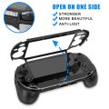Black White Frosted Hand Grip Joypad Stand Case with L2 R2 Trigger Button For PSV 1000 PS VITA 1000 PSV1000  Game Console Access. 