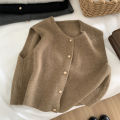 Autumn New Women Cardigan Korean Elegant Knitted Sleeveless Female Casual Sweater Tanks Fashion New Slim Ladies Casual Tops. 