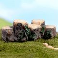 1pc Tree Stump Bridge Model Mini Resin Fairy Garden Miniatures DIY Doll House/ Terrarium/ Succulents/ Micro Landscape Decoration. 