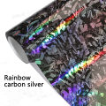 BLALION Carbon Fiber Film Glossy Car Body Film Forged Carbon Fiber Vinyl Wrap Film Self Adhesive Decal Sticker Car Accessories.