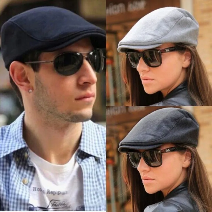 Men's%20Spring%20Autumn%20Beret%20Male%20Horn%20Korean%20Retro%20Solid%20Peaked%20Cap%20Forward%20Hat%20For%20Women%20Protection%20Elasticity%20Peaky%20Blinders%20D13%20-%20Image%203