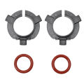 2Pcs Car LED Headlight Bulb H7 LED Headlight Bulb Base Adapter Socket Holder For Hyundai Sonata(2009-2017) Tucson.