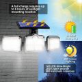Solar Sensor Light rechargeable with remote control and Solar panel | Human sensor, Sensor charging, & Sensor angle 120.. 