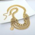 Tassel Gold Chain Belt For Women Dresses Designer Brand Luxury Punk Fringe Silver Waist Belts Female Metal Golden Dress Belt. 
